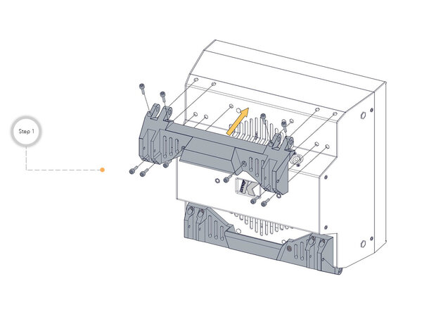 K-Array K-JOINT2B Connecting hardware for KX12 